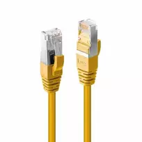 Tinklo Kabelis - LINDY Cat.6A S/FTP LSZH Tinklo Kabelis, RJ45, M/M, 500MHz, 1 m, Geltonas