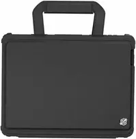 Nillkin Bumper GO Keyboard Case (Backlit Version) skirtas Apple iPad Pro 12.9 2020/2021/2022/ Air 13 2024/2025 juodos spalvos