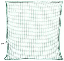 Priekabos tinklas su elastine virve, žalias, 3x3m, PP