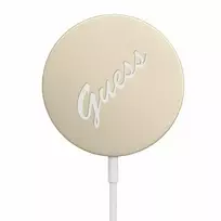 GUESS GUCBMSVSLG Vintage Logo wireless charger | Qi | MagSafe compatible | 15W | gold