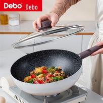 Debo DEP-950 Enamel Cappuccino Wok