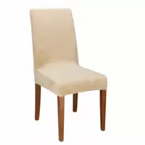 Kėdės užvalkalas Springos aksominis smėlio spalvos