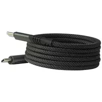 Audi 2.0 Charge  AND  Sync data transfer and charging cable | USB-C to USB-C | 60W | with LED display | 1.2m | black