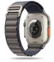 Apyrankė laikrodžiui Apple Watch 4 / 5 / 6 / 7 / 8 / 9 / SE / Ultra 1 / 2 (42 / 44 / 45 / 49 mm) Tech-Protect Nylon Pro Navy / pilkos spalvos