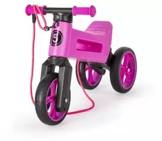 Balansinis dviratukas Funny Wheels Rider SuperSport, 2 viename, violetinis