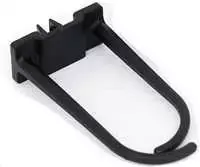 TRITON Plastikinis kabliukas kabeliams didelis, 60x30mm, pilkas
