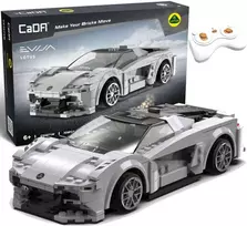 CaDA Building Blocks Remote Control Automobilis Patvarus Važiuoklė Automobilis 20 cm rutulinis Lotus Evija RC Dual Mode 308 dalys