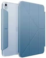 UNIQ dėklas Camden Click Apple iPad Air 11" (2024/2025) / Apple iPad Air 10.9" (2022/2020) mėlynos spalvos