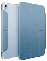 UNIQ dėklas Camden Click Apple iPad Air 13" (2024/2025) mėlynos spalvos
