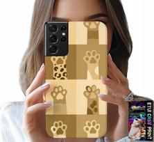 Etui Do Samsung Galaxy S21 Ultra - Love Cat, Wzory Z Kotami, Łapki Kotów