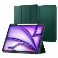 Spigen Urban Fit, midnight žalias – Apple iPad Air 13″ 2024/2025/2026
