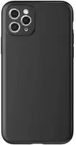 Dėklas Hurtel Soft dėkals skirtas Samsung Galaxy A55 – juodos spalvos