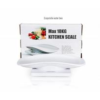 10kg Multifunctional Pet and Kitchen Electronic Scale with Tray balta