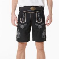 Men's German Beer Costume: Munich Oktoberfest Party and Street Dance Outfit with Belt XL juoda