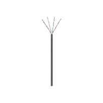 Goobay lauko tinklo kabelis | CAT 5e U/UTP | AWG 26/7 | Kabelio ilgis: 100 m | Juodas