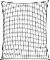 Priekabos tinklas su elastine virve, juodas, 3x2,5m, PP
