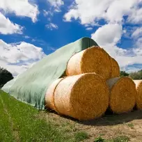 Apsauginis uždangalas šienui ir šiaudams Bradas Agriculture BALE COVER, 9,8x12,5 m