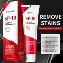SP-10 Whitening Probiotic Toothpaste: Fresh Breath & Tartar Removal