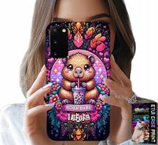 Etui Do Samsung Galaxy S20 - Słodka Kapibara Z Szejkiem, Super Wzory
