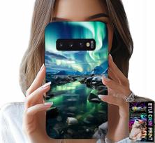 Etui Do Samsung Galaxy S10 Plus - Alaska Zorza Polarna Stawik Case + Folia