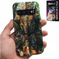 Etui Do Samsung Galaxy S10 Plus - Dino Dinozaur Triceratopsem Futerał