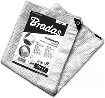 Armuotas sodo tentas Bradas Leno Cristal, 8 x 10 m, 100 g/m²
