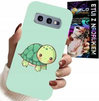 Etui Do Samsung Galaxy S10E - Słodkie Żółwki Wzory Dla Dzieci + Folia