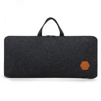 Dulkėms atsparus klaviatūros nešiojimo dėklas Dark grey-87 key