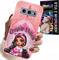 Etui Do Samsung Galaxy S10E - Cupid Vibes Z Uroczą Aniołkiem Plecki