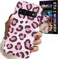 Etui Do Samsung Galaxy S10 Plus - Różowa Panterka Pantera Kobiece Wzory