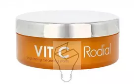 Rodial Vit C Brightening Cleansing Pads šviesinantys ir atkuriantys valomieji padeliai veidui, 20 vnt.