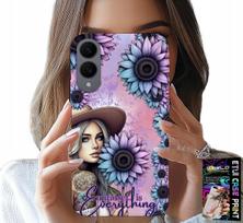 Etui Do Samsung Galaxy S25 Edge - Kobieta W Słonecznikach, Kobiece Wzory