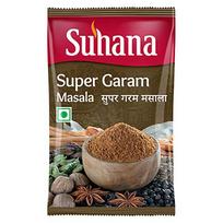 Suhana Super Garam Masala Powder 200 g Pouch Pack Of 4 Indian Spice Blend For Curry Cooking Authentic Aroma Seasoning