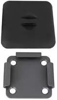 Songmics Grindų laikiklis markizės stulpeliams