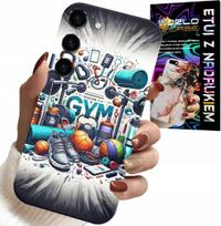 Etui Do Samsung Galaxy S23 Plus - Siłownia Gym Fitness Sport Case + Szkło