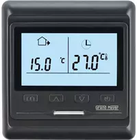 Grand Meyer® HW800 Programuojamas termostatas, laidinis, savaitinis, potinkinis, 230V, 16A