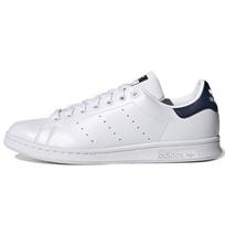 Adidas Originals Stan Smith Primegreen Synthetic Leather Low Top Skate Shoes Unisex White Collegiate Navy FX5501 36 balta