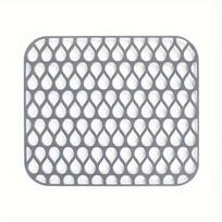 Hot-Selling Kitchen Sink Protector Mat, Heat-Resistant And Easy-To-Clean Silicone Sink Mat, Protects Stainless Steel Sinks, Silicone Protector Mat (Grey,1pc) pilka