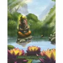 Blue Angel Mėlyna Angel Mėlyna Angel Whispers Of Lord Ganesha Journal Užrašinė