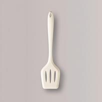 1/7 vnt pieno baltumo silikoniniai indai Mentele Sriubos šaukštas Virtuvė Daugiafunkcinis kepimo mentelių rinkinys Kepimo įrankių indai (as the picture,1pcs frying spatula)