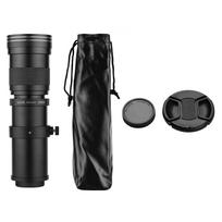 Camera MF Super Telephoto Zoom Lens F/8.3-16 420-800mm T Mount With Universal 1/4 Thread Replacement For DSLR And SLR Cameras juoda