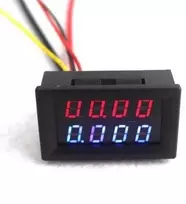 Oem Voltmetras ir ampermetras 0-100V 10A su šuntu - 0.28'' - 4 skaitmenys