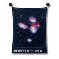 Tapestry Galaxy Stefan's Quintet hanging NASA 75x100 juoda