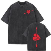 Manuel Carrasco Tengo El Poder Print T Shirts Mens Clothes High Street Vintage Washed Tee Shirt Casual Cotton Oversized Tshirt 2XL