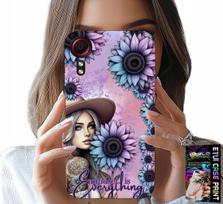 Etui Do Samsung Galaxy Xcover 5 - Kobieta W Słonecznikach, Kobiece Wzory