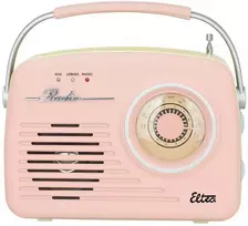 Eltra Radio LUIZA RETRO SP-11 MP3 USB SD Rožinė