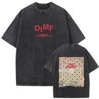 Washed Vintage Bad Bunny DTMF Residencia En El Choli Merch Tshirts Debi Tirar Mas Fotos T Shirt Mens Hip Hop Oversized Tshirt M