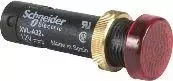 Schneider Electric Signalinė lempa 12mm raudona 24V nuolatinės srovės LED (XVLA334)