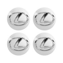 4 vnt. 62 mm automobilio stiliaus ratų centriniai dangteliai, pakeičiami stebulės dangteliai, skirti Lexus IS250 IS200 CT200h GS300 LS430 RX450h LX570 IS300 ES300h 4Pcs 62MM sidabras