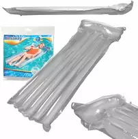 BESTWAY 44013 Pripučiamas plaukimo čiužinys pilkos spalvos
